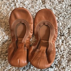 Yosi Samra Leather Ballet Flat